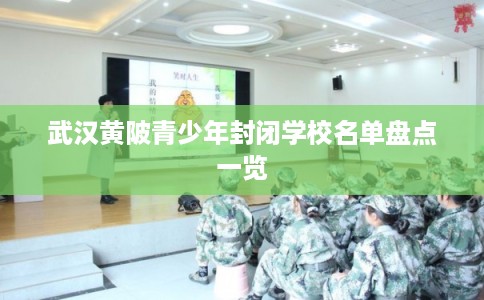 武汉黄陂青少年封闭学校名单盘点一览 武汉黄陂青少年封闭学校名单盘点一览