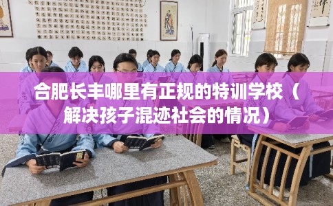 合肥长丰哪里有正规的特训学校（解决孩子混迹社会的情况）