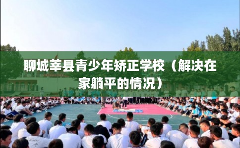 聊城莘县青少年矫正学校（解决在家躺平的情况）