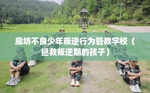 廊坊不良少年叛逆行为管教学校（拯救叛逆期的孩子）