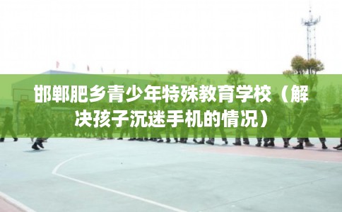 邯郸肥乡青少年特殊教育学校（解决孩子沉迷手机的情况）