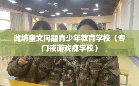 潍坊奎文问题青少年教育学校（专门戒游戏瘾学校）