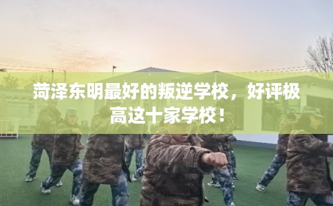 菏泽东明最好的叛逆学校，好评极高这十家学校！