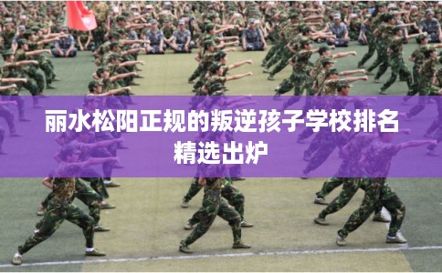 丽水松阳正规的叛逆孩子学校排名精选出炉