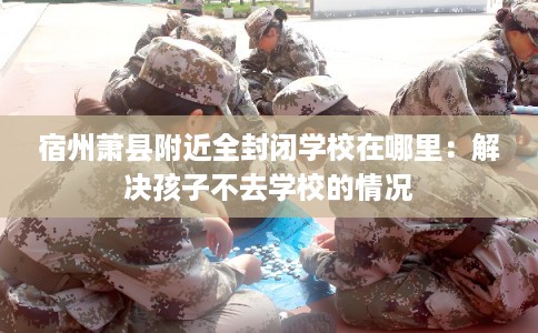 宿州萧县附近全封闭学校在哪里：解决孩子不去学校的情况