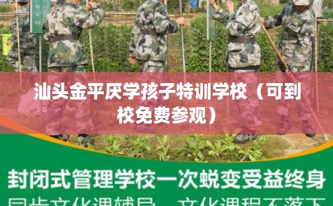 汕头金平厌学孩子特训学校（可到校免费参观）