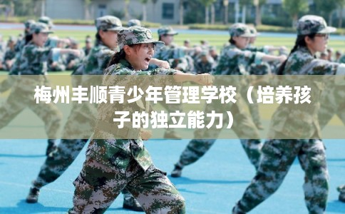 梅州丰顺青少年管理学校(培养孩子的独立能力) 梅州丰顺青少年管理学校(培养孩子的独立能力)