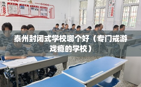 泰州封闭式学校哪个好（专门戒游戏瘾的学校）