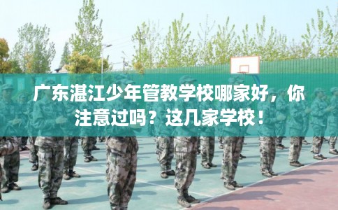 广东湛江少年管教学校哪家好，你注意过吗？这几家学校！