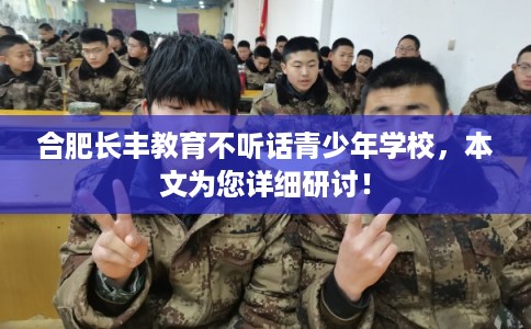 合肥长丰教育不听话青少年学校，本文为您详细研讨！