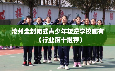 沧州全封闭式青少年叛逆学校哪有（行业前十推荐）