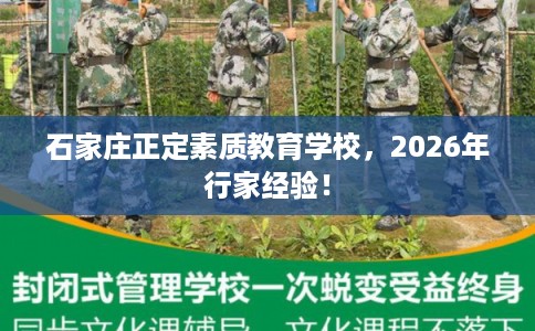 石家庄正定素质教育学校，2026年行家经验！