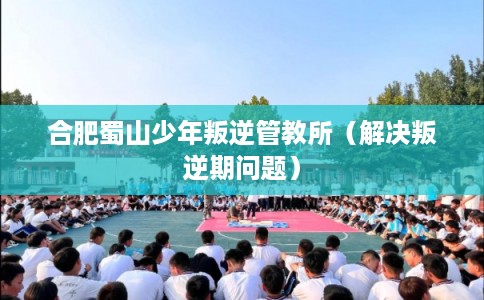 合肥蜀山少年叛逆管教所（解决叛逆期问题）