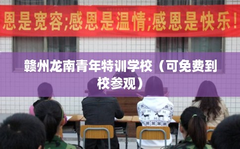 赣州龙南青年特训学校（可免费到校参观）