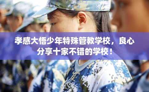 孝感大悟少年特殊管教学校，良心分享十家不错的学校！