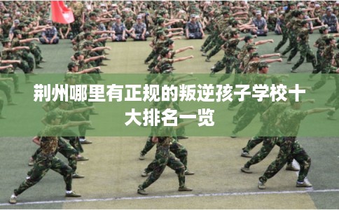 荆州哪里有正规的叛逆孩子学校十大排名一览