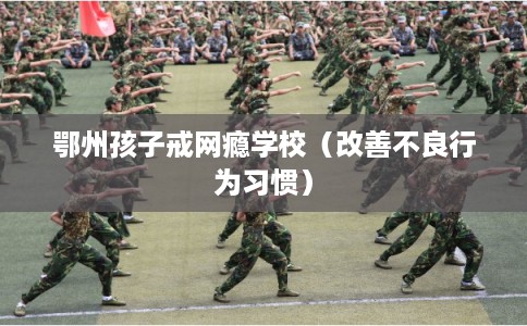 鄂州孩子戒网瘾学校（改善不良行为习惯）