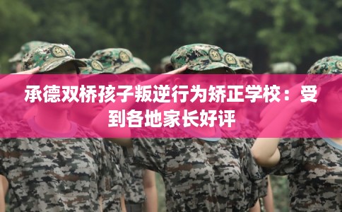 承德双桥孩子叛逆行为矫正学校：受到各地家长好评