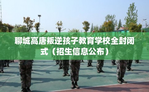 聊城高唐叛逆孩子教育学校全封闭式（招生信息公布）