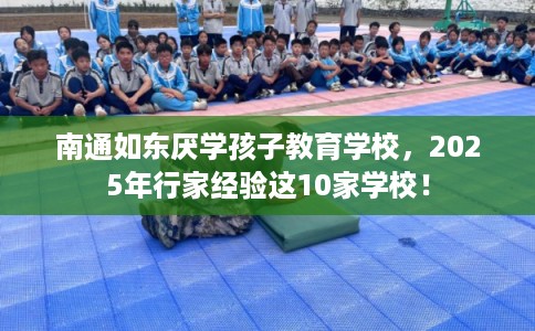 南通如东厌学孩子教育学校，2025年行家经验这10家学校！
