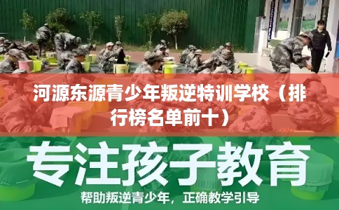 河源东源青少年叛逆特训学校（排行榜名单前十）