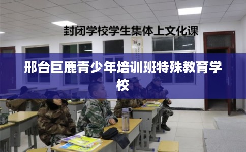邢台巨鹿青少年培训班特殊教育学校