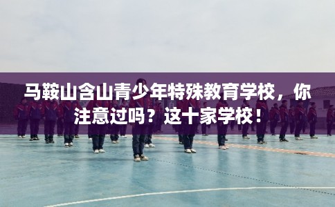 马鞍山含山青少年特殊教育学校,你注意过吗?这十家学校! 马鞍山含山青少年特殊教育学校,你注意过吗?这十家学校!