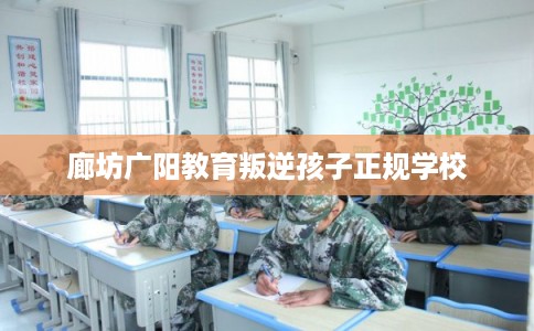 廊坊广阳教育叛逆孩子正规学校 廊坊广阳教育叛逆孩子正规学校