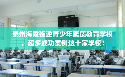 泰州海陵叛逆青少年素质教育学校，超多成功案例这十家学校！