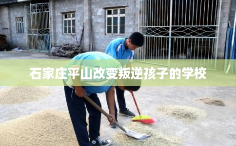 石家庄平山改变叛逆孩子的学校