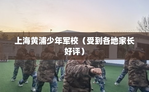 上海黄浦少年军校(受到各地家长好评) 上海黄浦少年军校(受到各地家长好评)