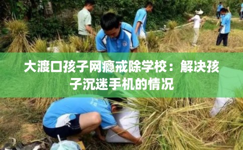 大渡口孩子网瘾戒除学校：解决孩子沉迷手机的情况