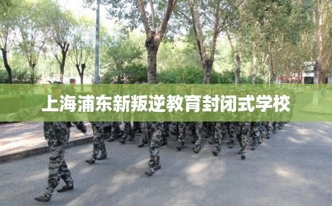 上海浦东新叛逆教育封闭式学校