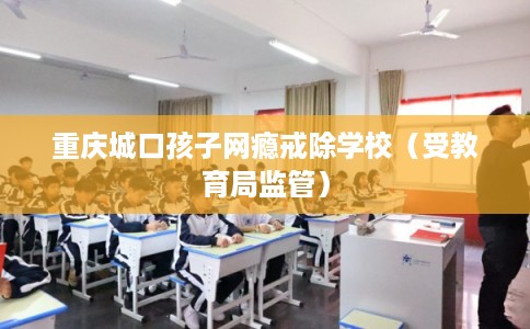 重庆城口孩子网瘾戒除学校（受教育局监管）