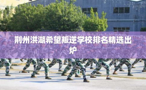 荆州洪湖希望叛逆学校排名精选出炉