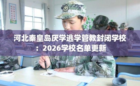 河北秦皇岛厌学逃学管教封闭学校：2026学校名单更新