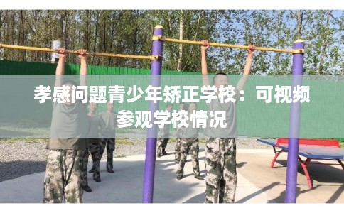 孝感问题青少年矫正学校：可视频参观学校情况