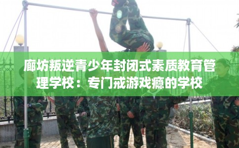 廊坊叛逆青少年封闭式素质教育管理学校：专门戒游戏瘾的学校
