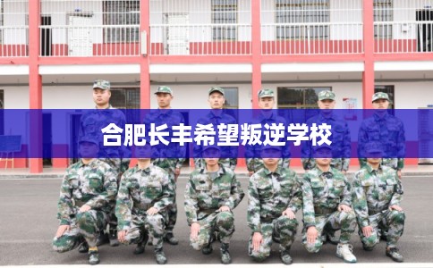 合肥长丰希望叛逆学校