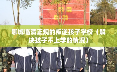聊城临清正规的叛逆孩子学校（解决孩子不上学的情况）