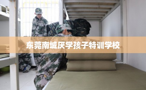 东莞南城厌学孩子特训学校