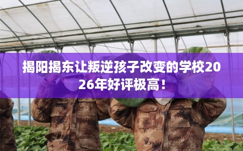 揭阳揭东让叛逆孩子改变的学校2026年好评极高！