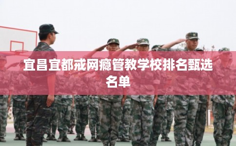 宜昌宜都戒网瘾管教学校排名甄选名单