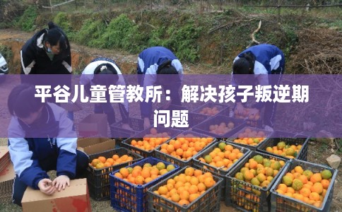 平谷儿童管教所:解决孩子叛逆期问题 平谷儿童管教所:解决孩子叛逆期问题