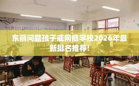 东丽问题孩子戒网瘾学校2026年最新排名推荐!