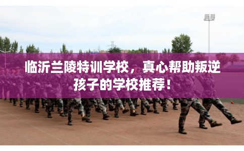 临沂兰陵特训学校，真心帮助叛逆孩子的学校推荐！
