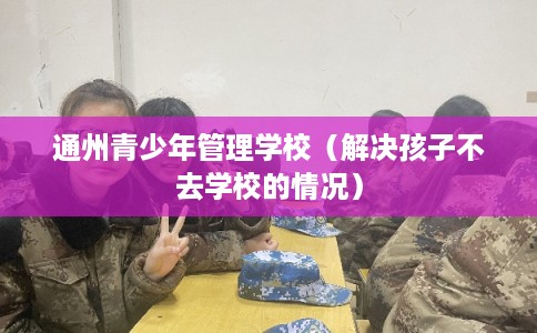 通州青少年管理学校（解决孩子不去学校的情况）