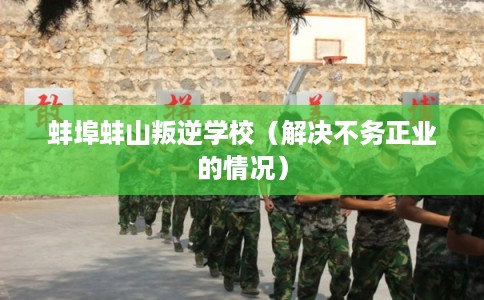 蚌埠蚌山叛逆学校(解决不务正业的情况) 蚌埠蚌山叛逆学校(解决不务正业的情况)