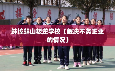 蚌埠蚌山叛逆学校（解决不务正业的情况）