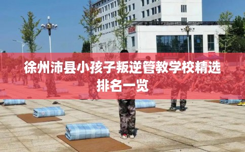 徐州沛县小孩子叛逆管教学校精选排名一览